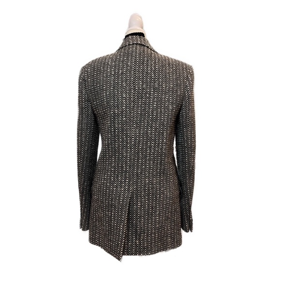 Rare!Yves Saint Laurent Tweed Blazer It 46 - Picture 3 of 7